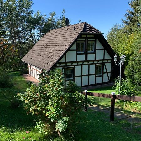 Die Kleine Ferienvilla Am Edersee Frankenau Eksteriør bilde